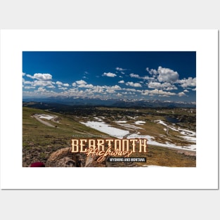 Beartooth Highway Wyoming and Montana Posters and Art